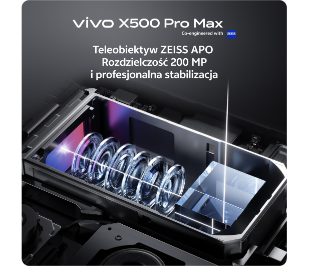vivo X500 Pro Max 12/512GB Czarny - 1611472 - zdjęcie 10